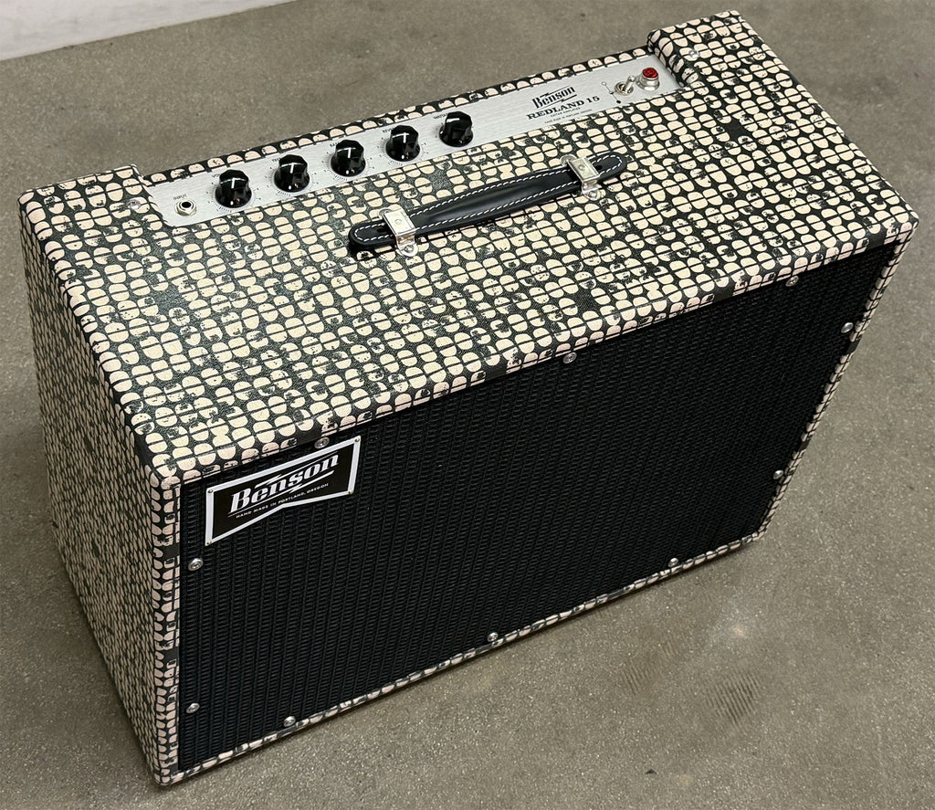 Benson Redland Reverb 15w 1x12 Combo Amplifier Coco/Black