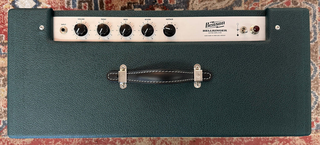 Benson Bellringer 1x12 Combo Amplifier Green Tolex