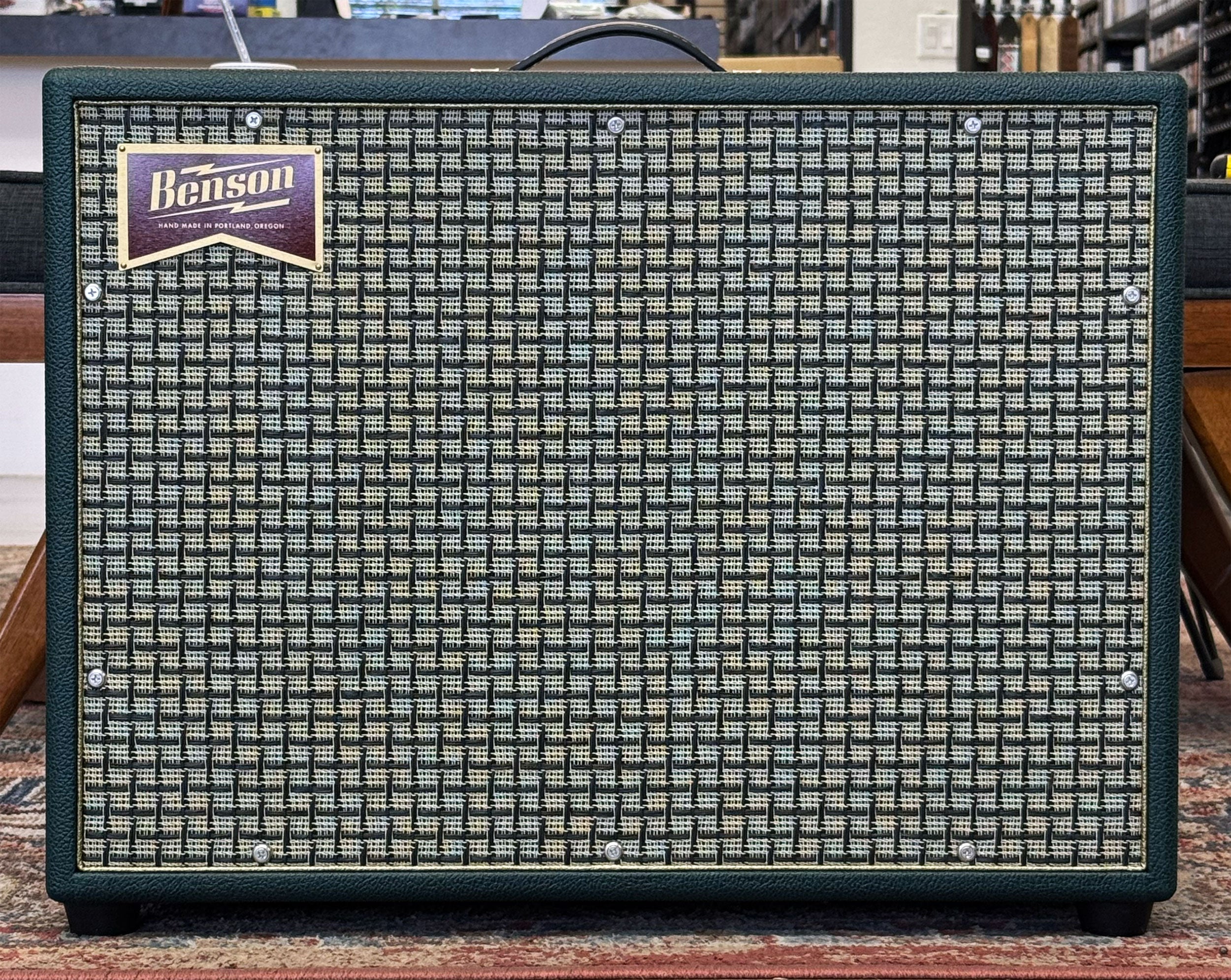 Benson Bellringer 1x12 Combo Amplifier Green Tolex