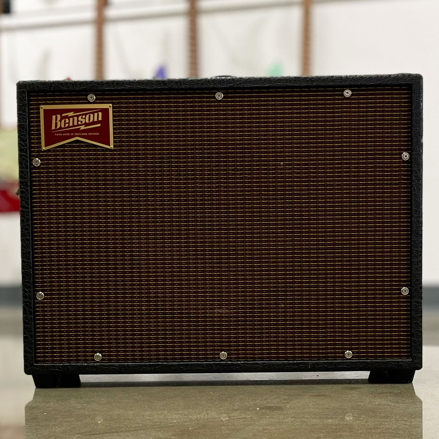 Benson Amps Earhart Reverb 1x12 Combo Amplifier Black Oxblood Grill