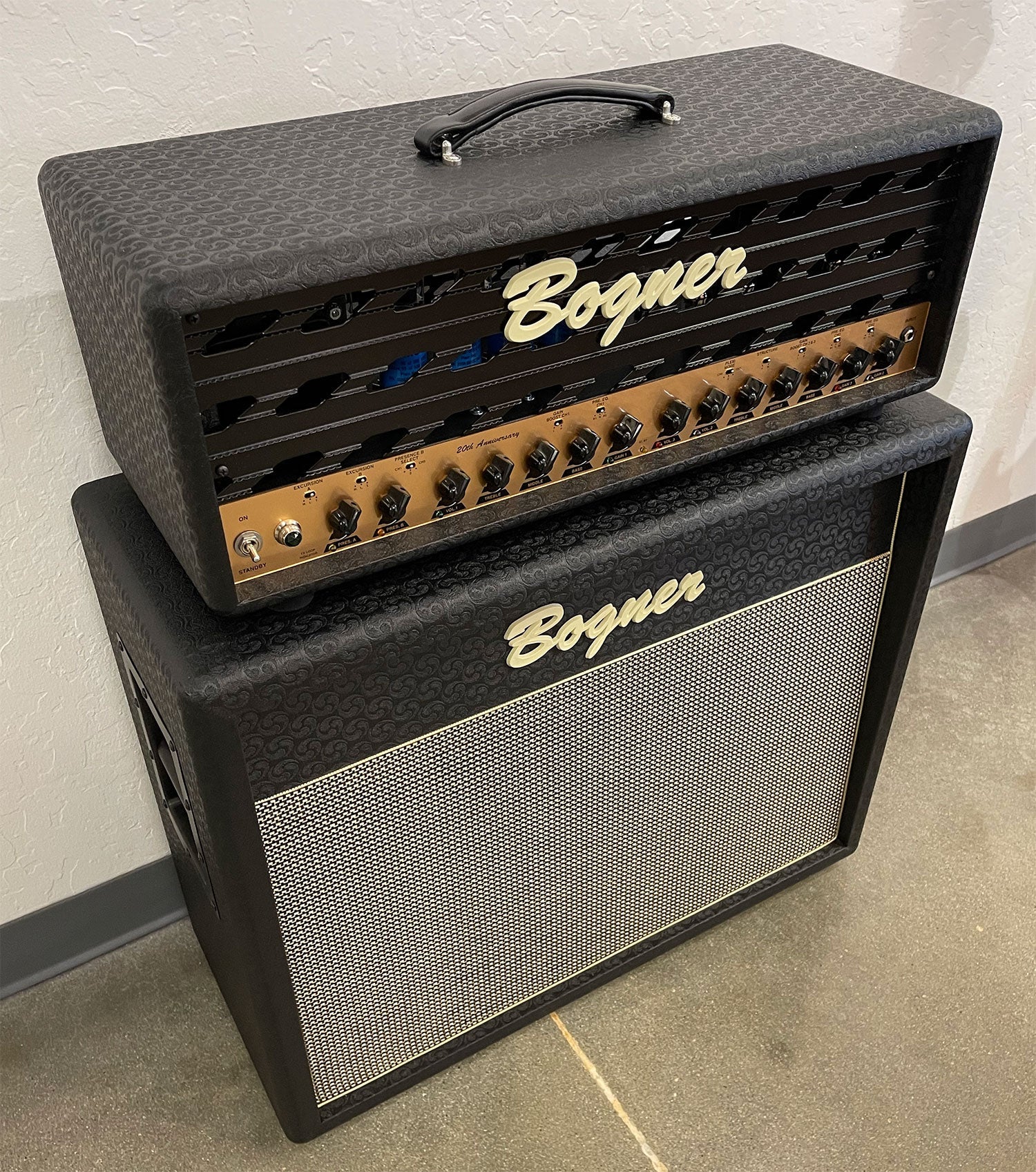 Bogner Amplification 20th Anniversary Upgraded Ecstasy Head & 2x12 Cabinet