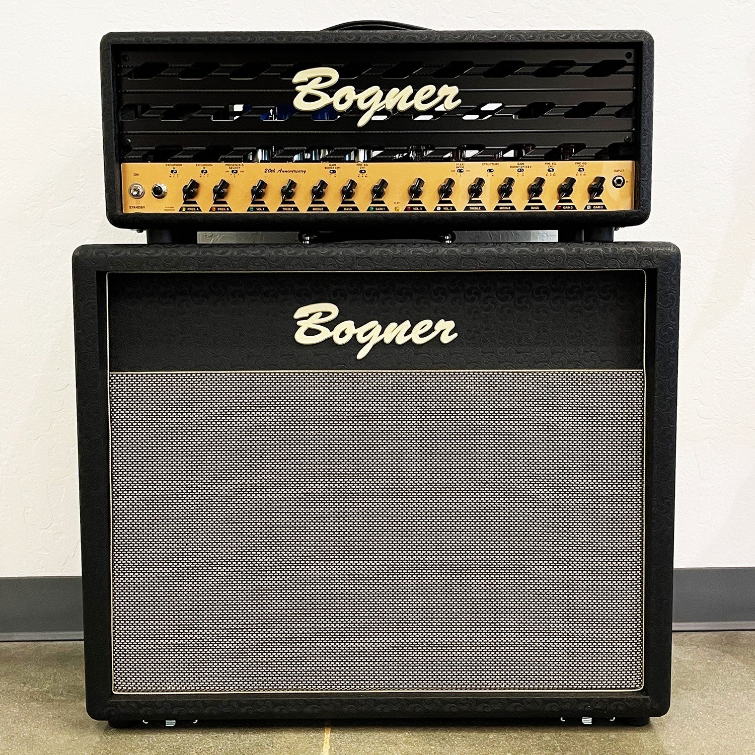 Bogner Amplification 20th Anniversary Upgraded Ecstasy Head & 2x12 Cabinet