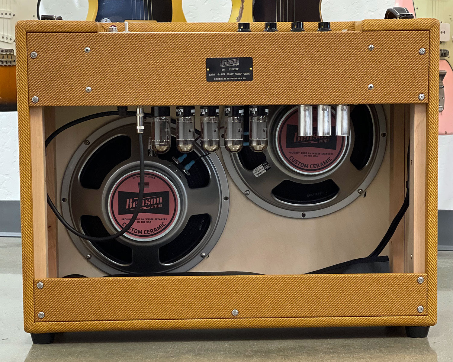 Benson Amps Chimera Reverb 2x12 Combo Amplifier Aged Tweed/Oxblood