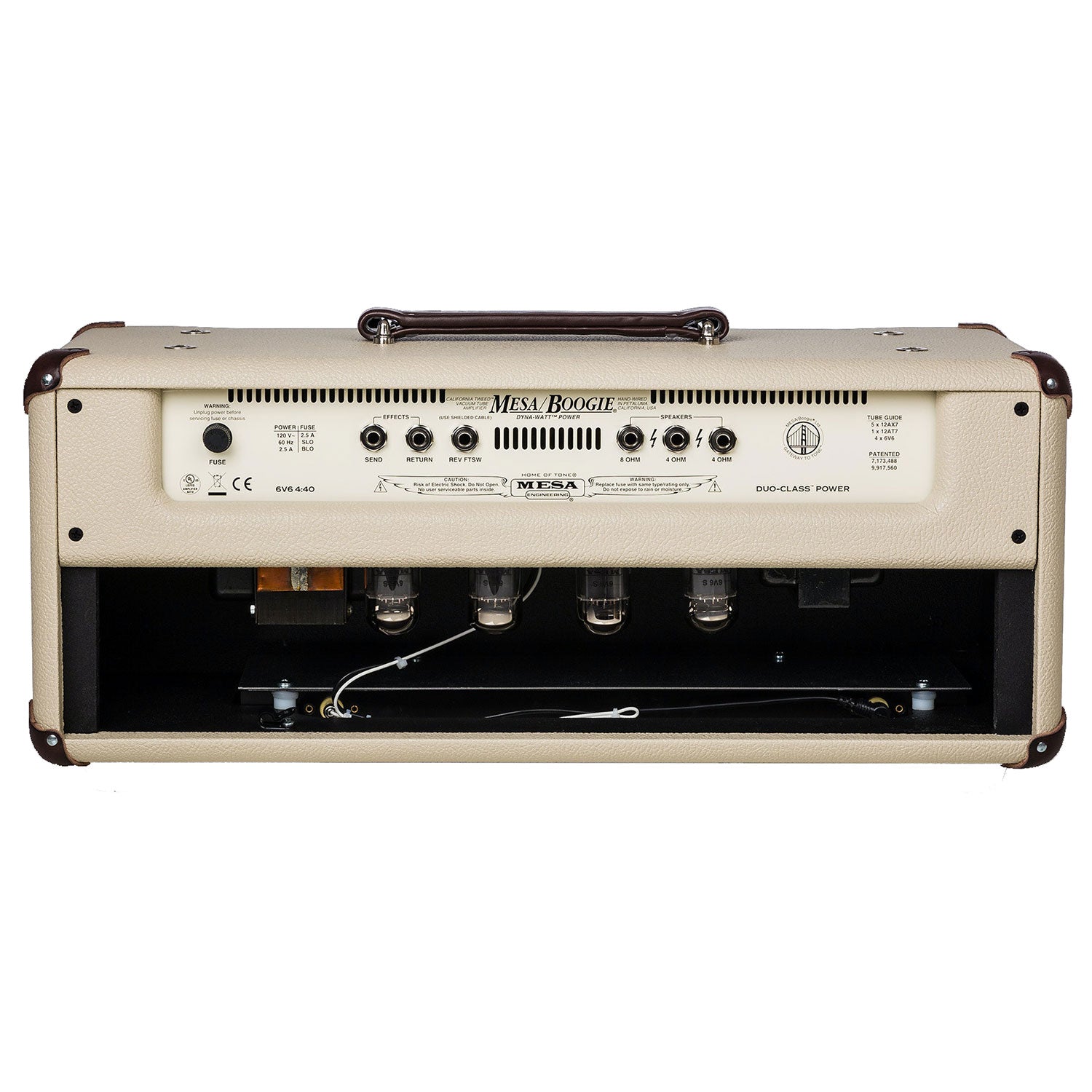 Mesa Boogie California Tweed 6V6 4:40 Head Cream 2.TW.CCM