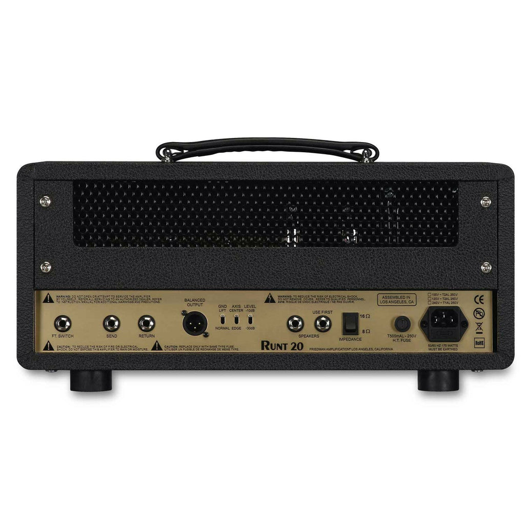 Friedman Runt-20 All Tube 20-watt Head
