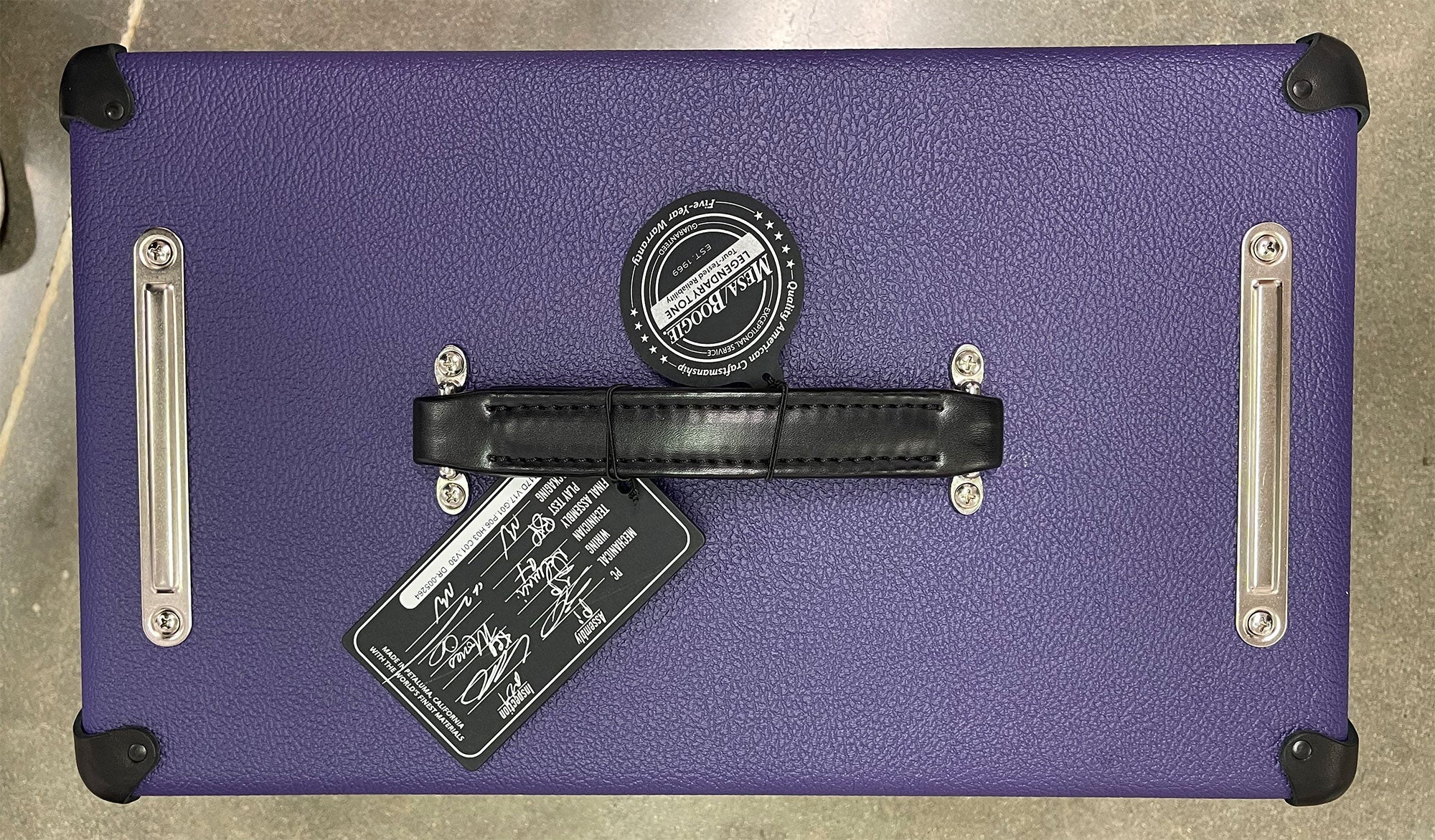 Mesa Boogie Recto-Verb 25 Dual Rectifier 1x12" Combo Amplifier Purple Bronco