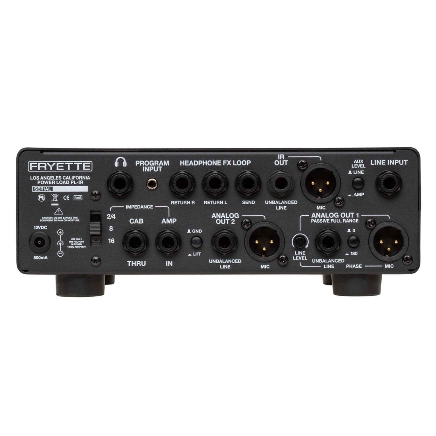 Fryette PL-IR Power Load Tunable Reactive Load Analog Cab + IR