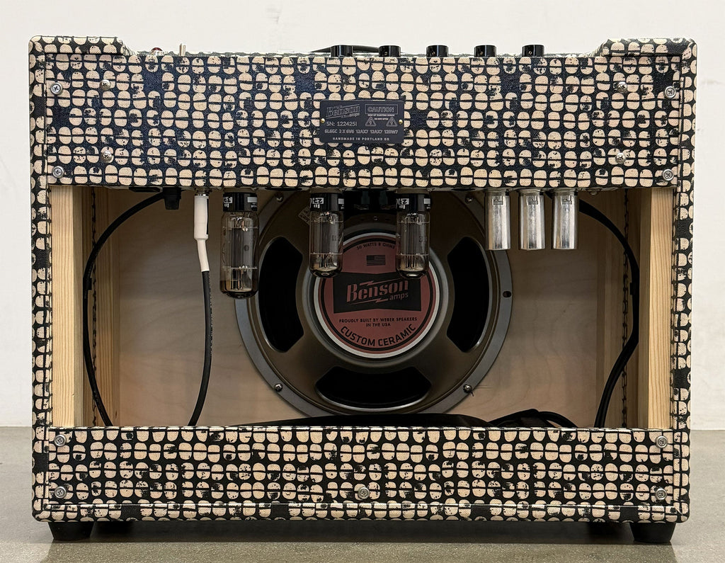 Benson Redland Reverb 15w 1x12 Combo Amplifier Coco/Black
