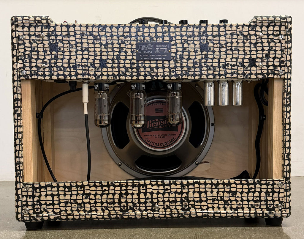 Benson Redland Reverb 35w 1x12 Combo Amplifier Coco/Black