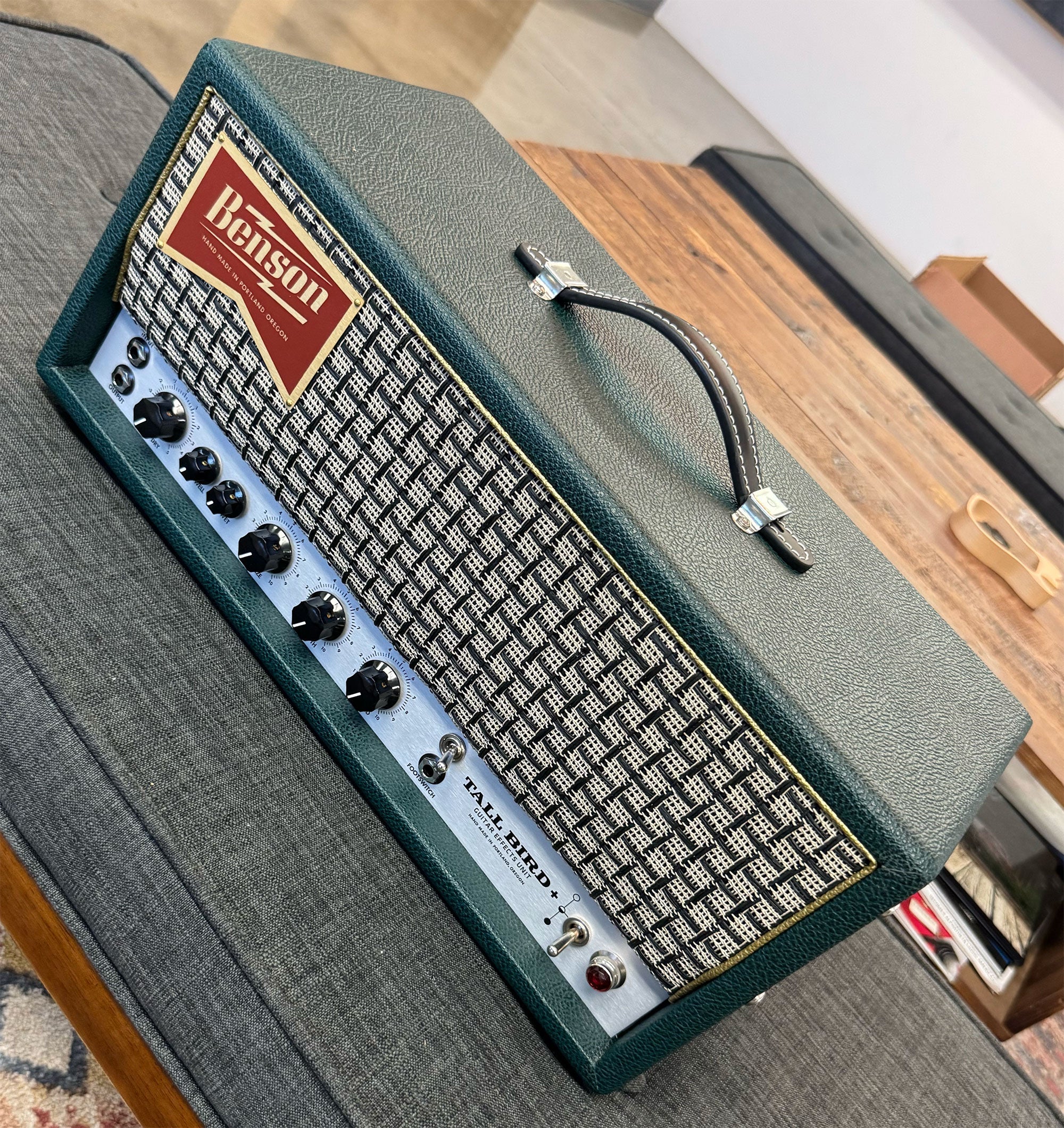 Benson Amps Tall Bird Plus Tube Driven Spring Reverb & Optical Tremolo Green