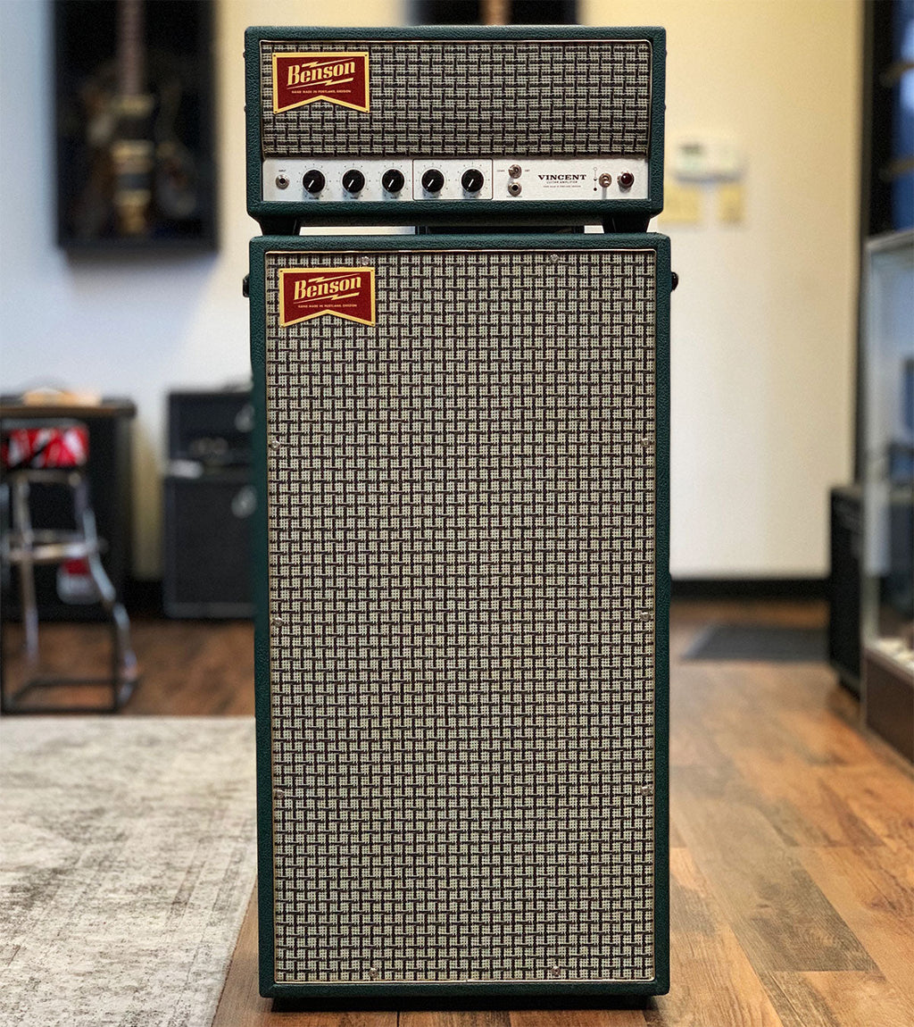 Benson Amps Vincent 30 Watt Channel Switching Guitar Amplifier Stack